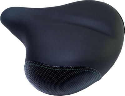 Hometrainer Zadel - Comfort Zadel - Comfortabel Trainen - Gelkussen Absorbeert - Universeel Systeem - Zwart