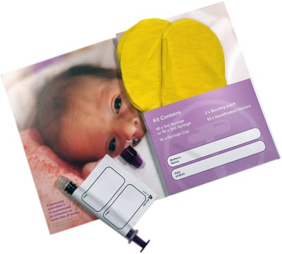 Colostrum / Moedermelk set - kit voedingspuiten 10 x 1ML - GBUK Gold kit - ENFIT