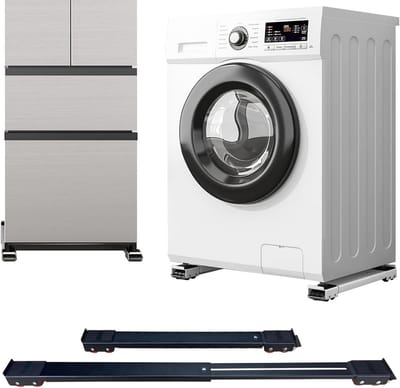 Verstelbare Apparaatrollers voor Wasmachines, Droger en Koelkast - Max 32 Inch