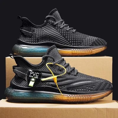 Casual Sneakers voor Heren Vier Seizoenen Schoenen Mode Ademend Hardlopen Herenschoenen Antislip Sneakers Heren Zapatillas Homb 44 gray