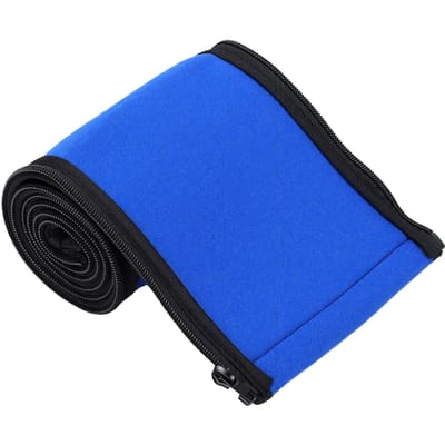 Housse de Main courante de Piscine 4 Pieds Protection Néoprène Antidérapante Manchon d'Accroche pour Main courantes de Piscine Zip-fastening style