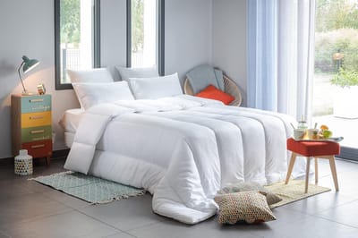 Serenity Dekbed - Donsdeken Gevuld - Comfortabel Slapen - Mijtendicht Behandeld - 240 x 220 cm - Wit