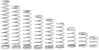 Drukveren Set - Compressieveren - Apparaten Reparatie - Roestvrij Staal - 10 Stuks - Zilverkleurig