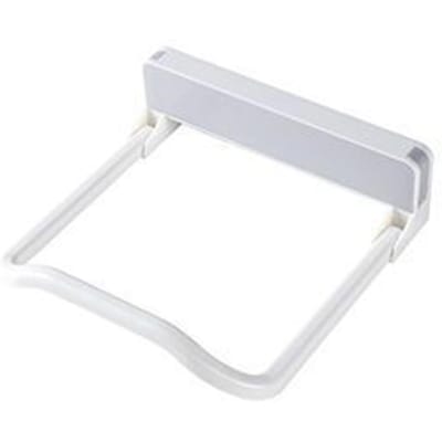 Badkamer Wastafel Opbergrek Boorvrij Grijs Ruimtebesparend Hoog Draagvermogen Plastic Muur white