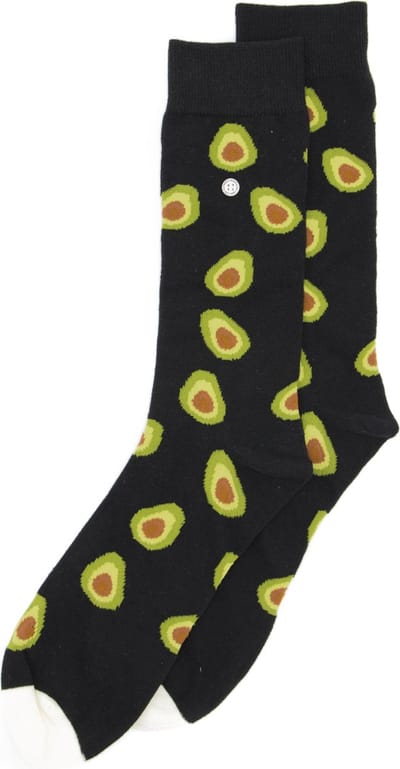 Alfredo Gonzales unisex sokken avocados zwart