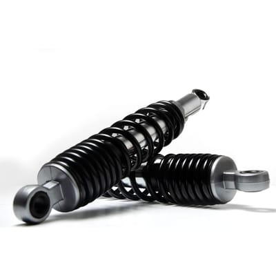 2 STUKS Motorfiets Achter Schokdemper YBR100130 Hoge Prestatie Veer Achtervering Schokdemper Vervanging voor black