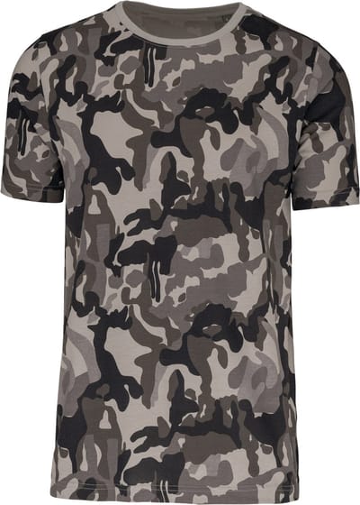 Kariban T-shirt camo korte mouwen K3030 - Grey Camouflage - 3XL