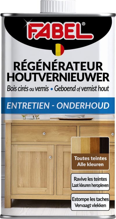 Fabel - Houtvernieuwer - Vervaagt vlekken en egaliseert de kleur - 250ml