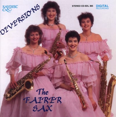 The Fairer Sax - Diversions With The Fairer Sax (CD)