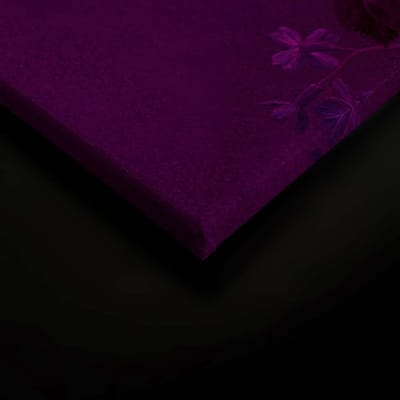 Canvas print DD120396 bouquet vibrant 3 A.S. Création 0,9 x 0,6 m Paars Kantoor Hal/Gang Keuken Slaapkamer Woonkamer