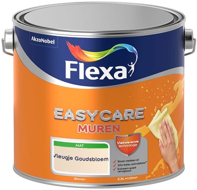 Flexa - Easycare Muren - Vleugje Goudsbloem - Mengverf - 2,5 L
