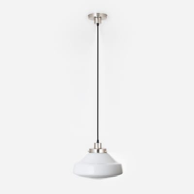 Hanglamp aan snoer Phililite 20's Matnikkel - Art Deco Trade