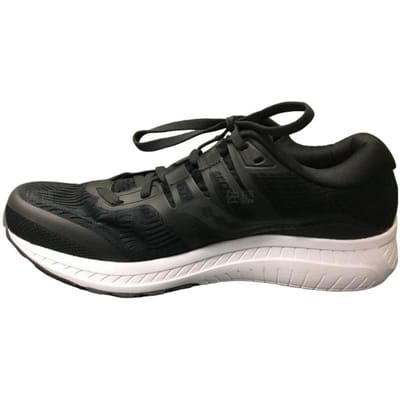 Saucony Ride Iso Chaussures Lifestyle Basses Confortables et Polyvalentes Homme sneaker Noir S20445-2 40.5 black