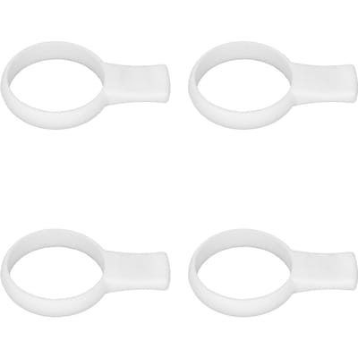 4 STUKS Tennis Grip Trainer Hulp Tennis Tennis Racket Trainer Tool voor Buitensportwedstrijden White wit