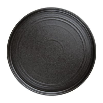 Olympia Cavolo Platte Ronde Borden 27cm Zwart (4 Stuks) - Olympia FD910 - Restaurant - Hotel - Professioneel