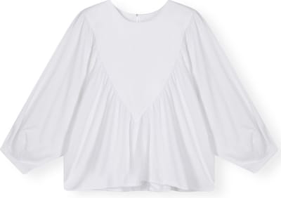 10DAYS Balloon Sleeve Blouse Dames - Jurken - Wit - Maat XS