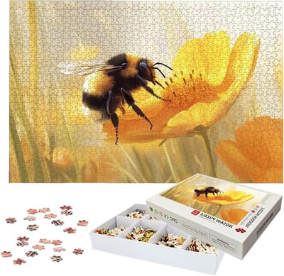 Houten Puzzel - Legpuzzel Volwassenen - Ontspanning en Decoratie - Grote Afmeting - 6000 Stukjes - Meerkleurig