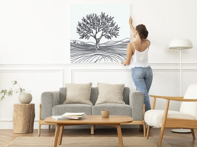 Kunstprint | Wanddecoratie | Dibond | 80 × 80 cm