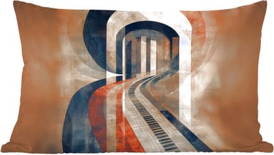 Sierkussens - Kussentjes Woonkamer - 60x40 cm - Piano - Toetsen - Abstract