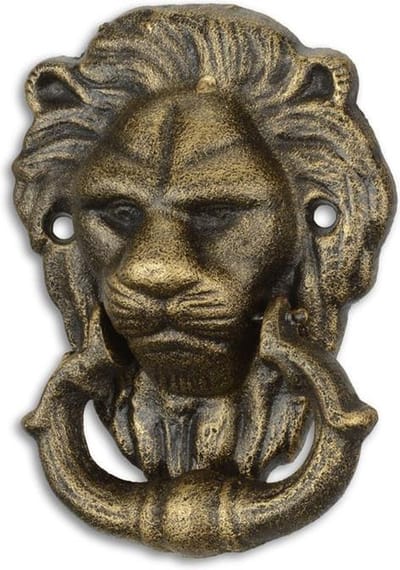 MadDeco - Gietijzeren - deurklopper - leeuw - manen