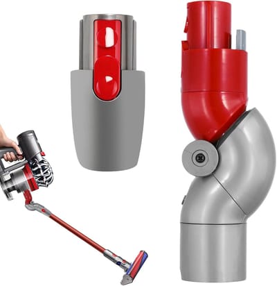 2 stuks Geschikt voor Dyson stofzuiger V7, V8, V10, V11, V15 accessoires Flexadapter Hoekadapter Snelontgrendeling Buigadapter