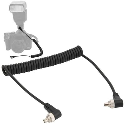 Dailygoods- Sync Kabel 100cm - PC Naar PC - Aansluitkabel - Fotografie Accessoires - Hoge Kwaliteit - Compatibel met D300 - Flitskabel