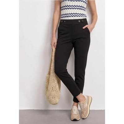 Slim Leg-broek met Loose Fit van scuba-kwaliteit