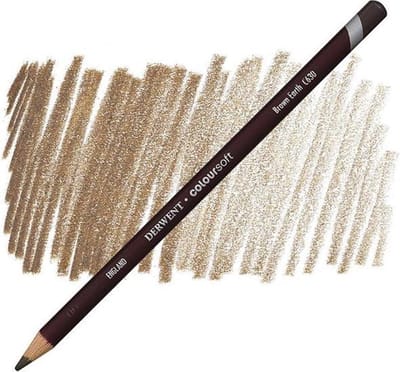 Derwent Coloursoft potlood Brown Earth C630