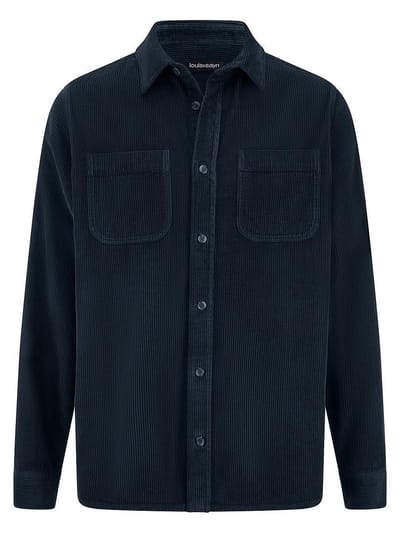 Cord-overhemd Van Louis Sayn blauw