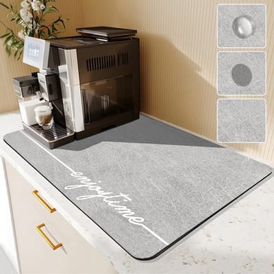 Dailygoody - Afdruiprekmat - Absorberende droogmat - 60 x 40 cm