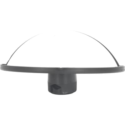 Rétroviseur de chariot élévateur Grand Angle Semi-circulaire Convexe Rétroviseur Réglable de Rechange gray