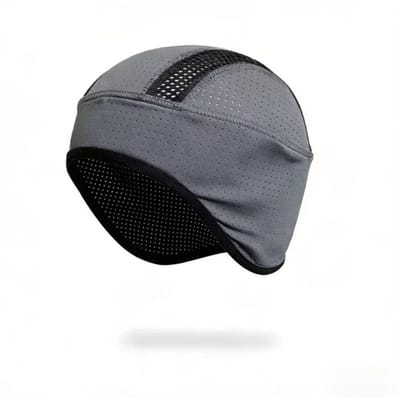 Comfortabele IJszijde Motorhelm Binnenmuts Ademend Sneldrogend Racepet Net Zonbescherming Fietsmuts Voor Fietsen