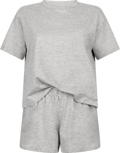 Hunkemöller Pyjamaset Grijs XS