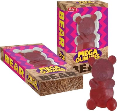 MEGA Gummies 600gr Bear (gummie beer) - Snoep - Snoepgoed