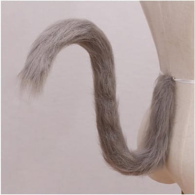 Zachte Pluche Katstaart Kostuum Accessoires voor Cosplay, Carnaval, Halloween en Feestjes - Dierenstaart voor Creatieve Outfits