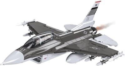 Bouwset F-16D Fighting Falcon - 410 hoogwaardige bouwblokken