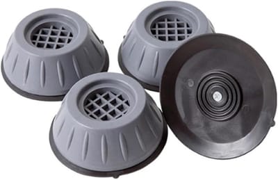 Wasmachinevoeten - Anti-vibratie poten - Stabielere Wasmachine - Vermindert Geluid - 7 cm diameter