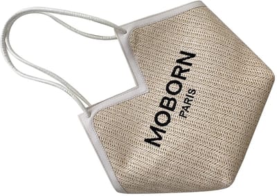 Dailygoods- Schoudertas Grote Capaciteit - Lederen Handtas - Stropatroon - Mode - Dames - Ruime Opbergruimte