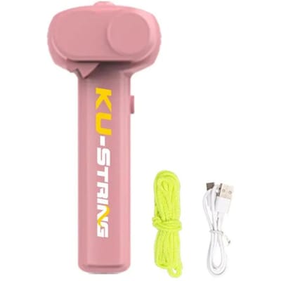 Dernière Ficelle Lumineuse Jouet Corde Lumineuse dans le Noir Lanceur de Corde Lumineux Portable Manuel Soulagement du Stress idéal pour Cadeau d'Enfant rose