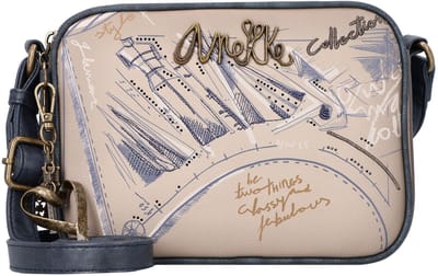 Anekke schoudertas Studio 2 Compartment Crossbody Bag Multicolor veelkleurig