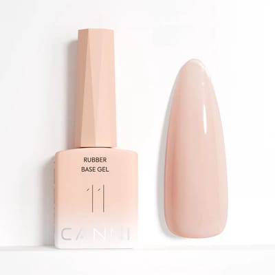 Canni Rubber Base UV Gellak Beige Pink - 9 ml - 11 - Rubber Base Coat - Rubber Base Gel - Rubber Base Gellac - Canni Gellak - Gellak Nagellak
