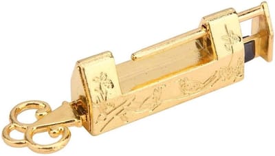 Dailygoods- Decoratieve Slot - Vintage Chinese Slot - Antieke Beugel - Retro Ontwerp - Zinklegering - Sieradenbox Beveiliging