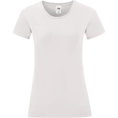 T-shirt dames Fruit of the Loom Iconic 150 T