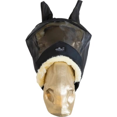 Kentucky Horsewear - Vliegenmasker Full - Skin Friendly - Met oren - Zwart