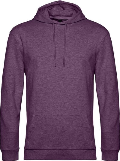 B&C Heren Hoodie (Paarse heide)