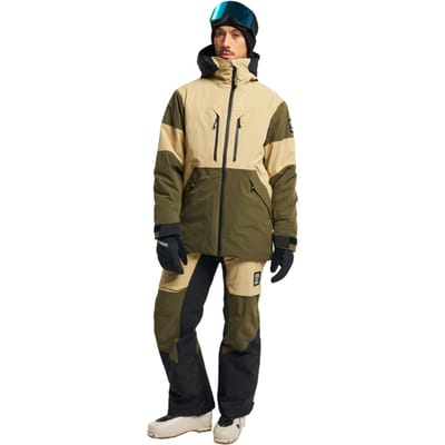 Tenson Aero XX Ski Jas Heren Groen dessin M