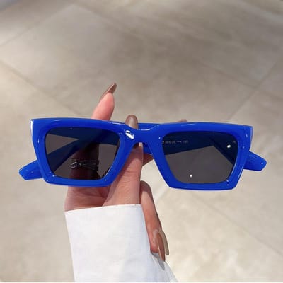 Klassiek Luxe Designer Stijl Stijl Zonnebril Brillen Dames Voor Mannen Trendy Klassieke Brillen Trending Rechthoekige Zon Zonnebrillen Punk Zonnebrillen UV400 black