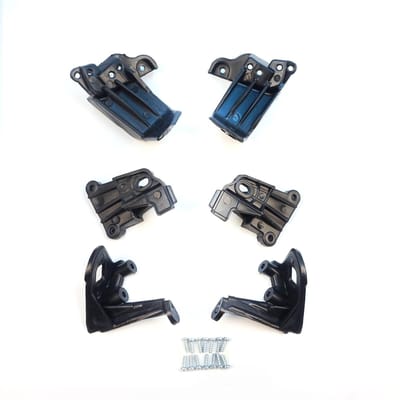 Support de phare BHL532+BHL533 Support de fixation Onglet de réparation Ensemble pour côté gauche droit pour Fiat Tipo 356 357 Egea 2015-En 50927927 50927929