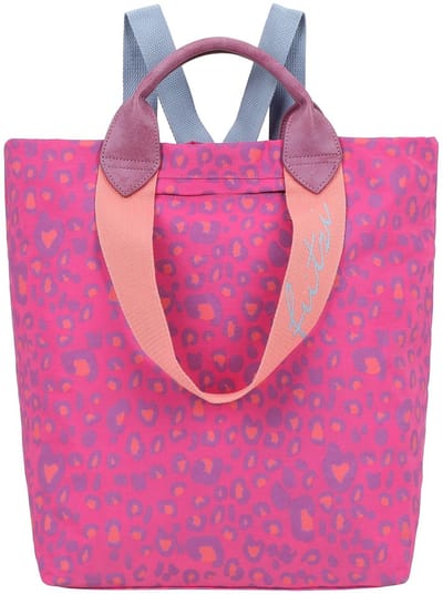 Fritzi aus Preußen rugzak handtas JU Limited Shopper Lighty Leo Berry roze