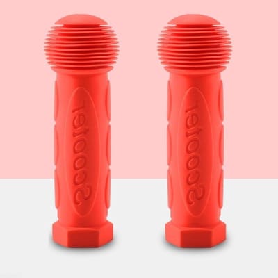 Stuur Handgrepen - Kinder Stuurgrepen - Fietsen en Scooters - Antislip Rubber - 13 cm Lengte - Diverse Kleuren